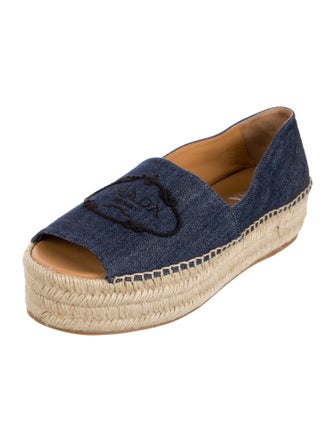 Prada Denim Espadrilles