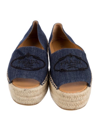 Prada Denim Espadrilles