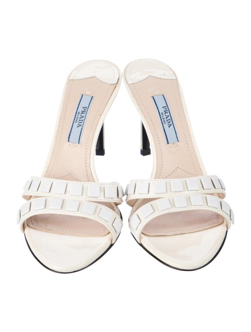Prada Patent Leather Slides