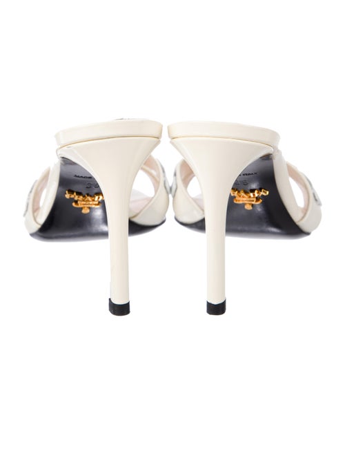 Prada Patent Leather Slides