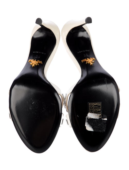Prada Patent Leather Slides