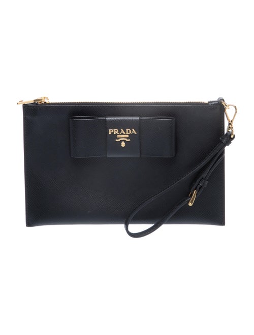 Prada Saffiano Leather Clutch