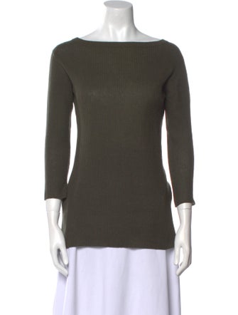 Prada Bateau Neckline Sweater