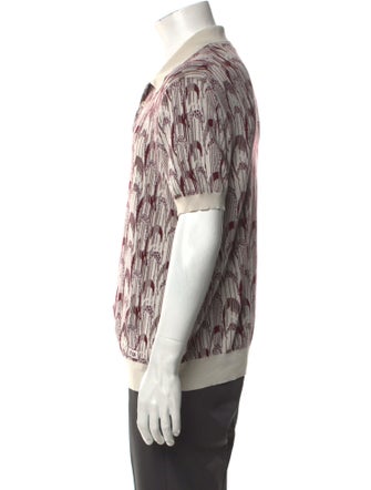 Prada 2021 Signature Logo Polo Shirt