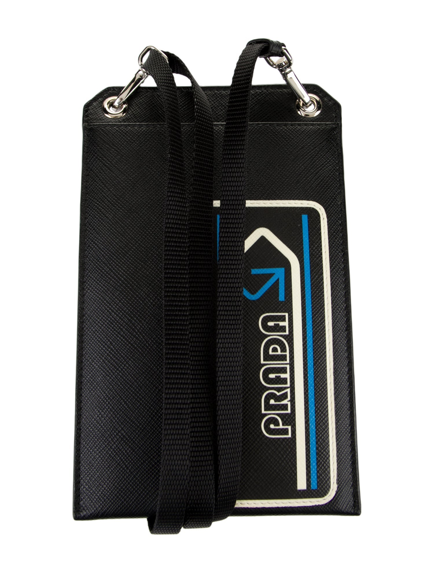 Prada Saffiano Patch Phone Bag