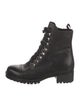 Prada Leather Combat Boots
