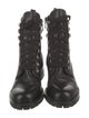 Prada Leather Combat Boots