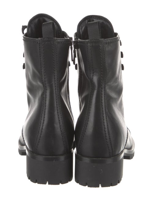 Prada Leather Combat Boots