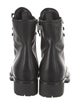 Prada Leather Combat Boots