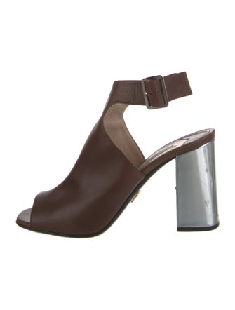 Prada Leather Mules