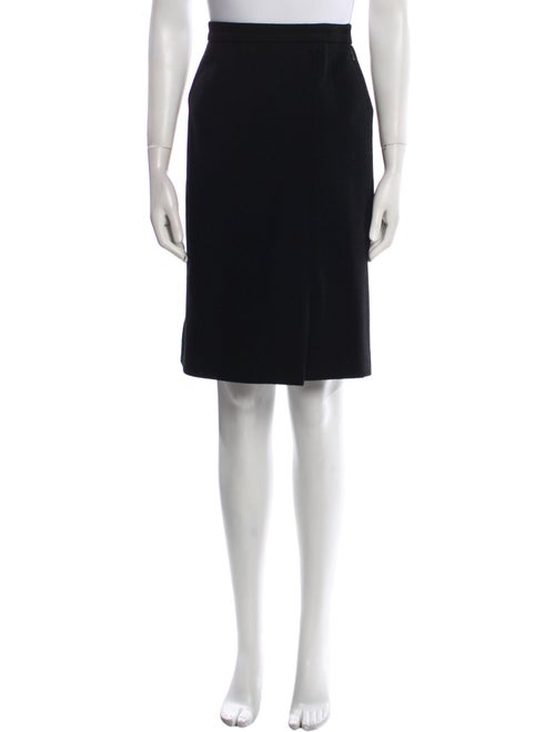 Prada Virgin Wool Knee-Length Skirt