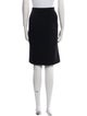 Prada Virgin Wool Knee-Length Skirt