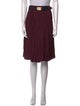 Prada Late 2000's - Early 2010's Knee-Length Skirt