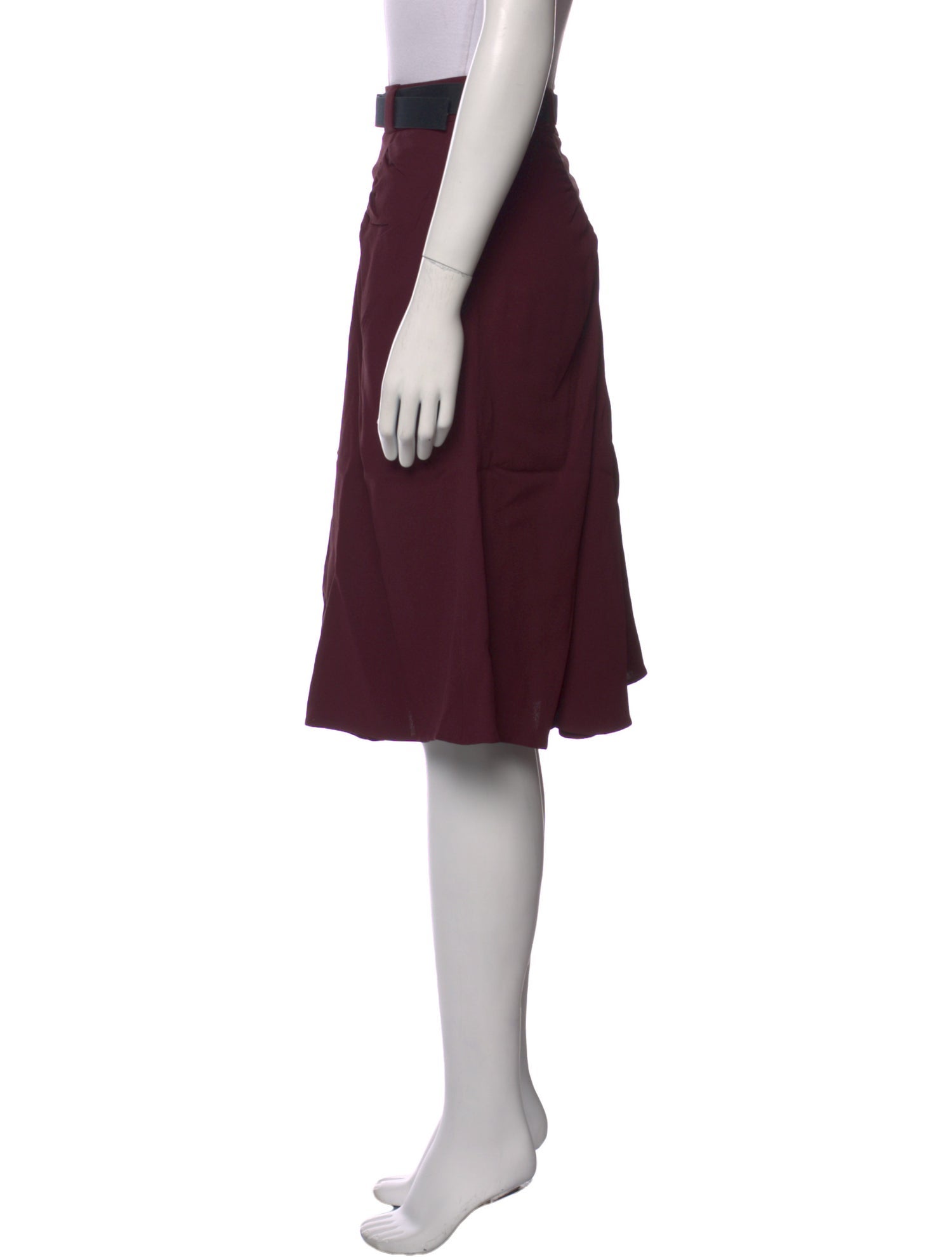 Prada Late 2000's - Early 2010's Knee-Length Skirt