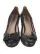Prada Leather Bow Accents Pumps
