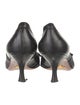 Prada Leather Bow Accents Pumps