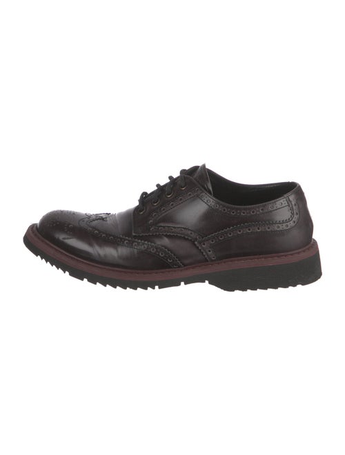 Prada Leather Derby Shoes
