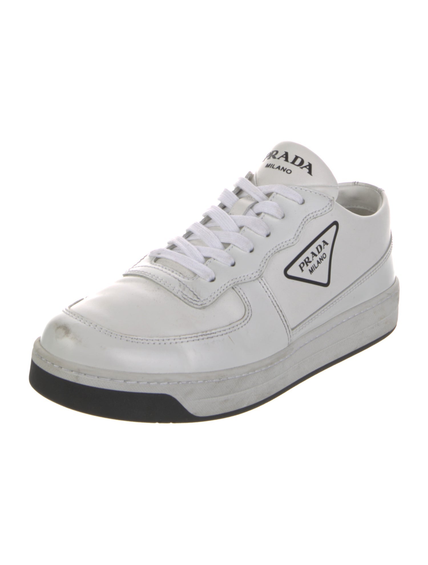 Prada Leather Sneakers