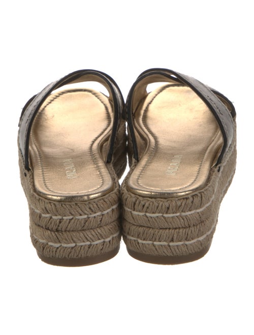 Prada Leather Espadrilles