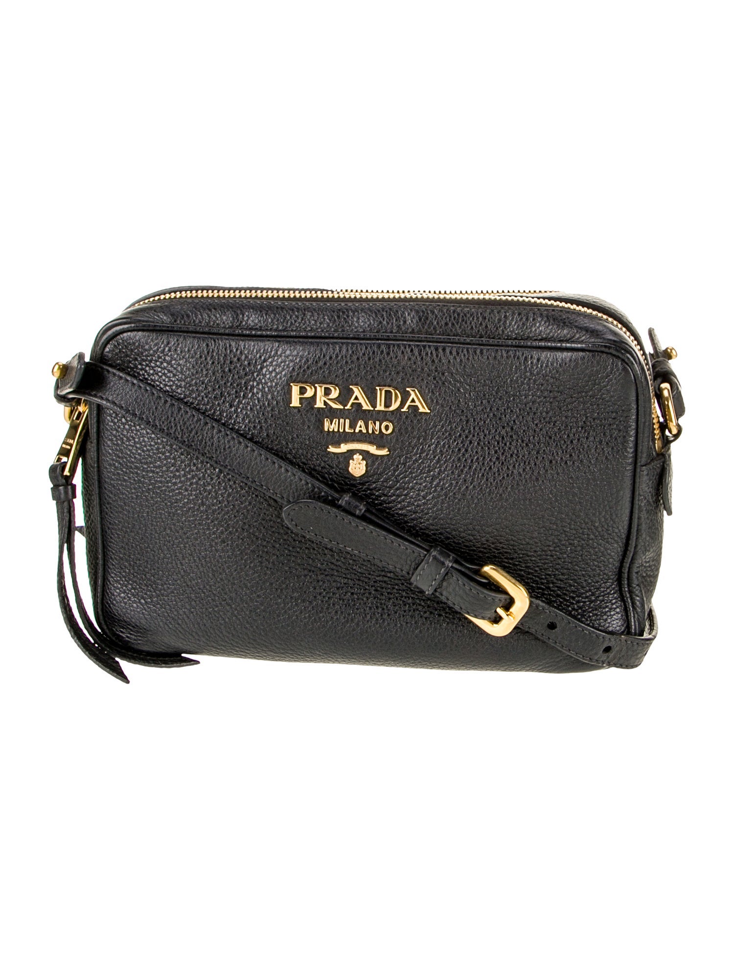 Prada Vitello Daino Leather Crossbody Bag