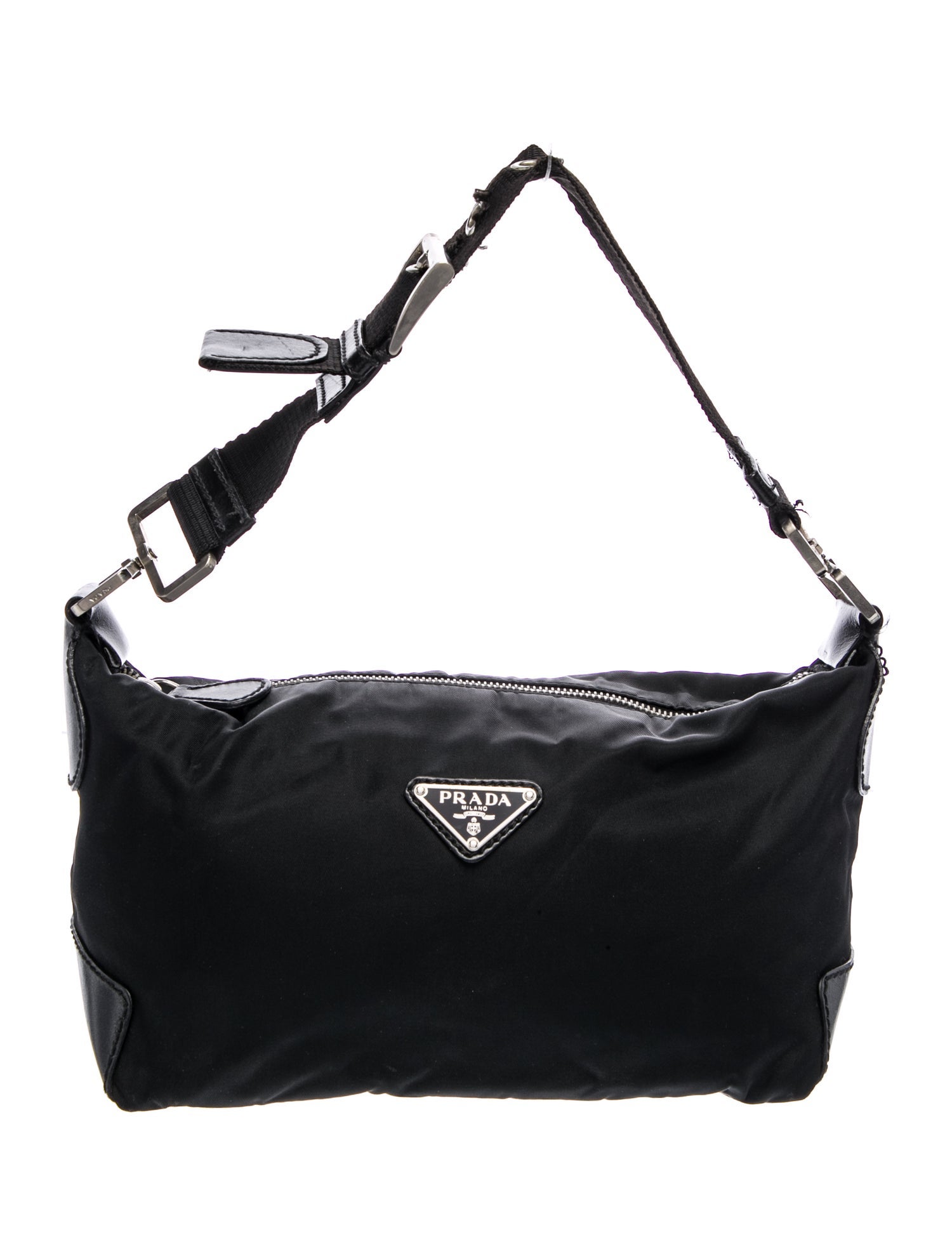 Prada Vela Nylon Shoulder Bag