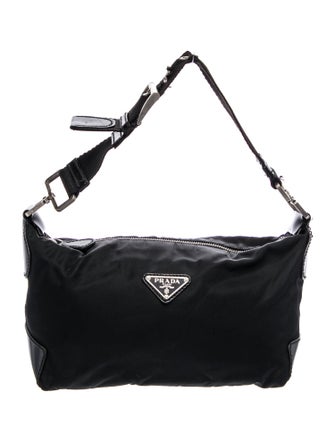 Prada Vela Nylon Shoulder Bag