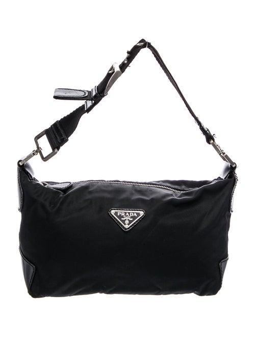 Prada Vela Nylon Shoulder Bag