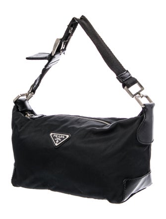 Prada Vela Nylon Shoulder Bag