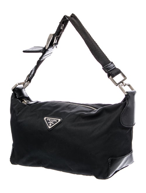 Prada Vela Nylon Shoulder Bag