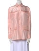 Prada 2021 Silk Button-Up Top
