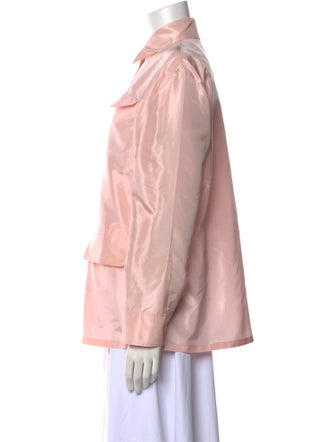 Prada 2021 Silk Button-Up Top