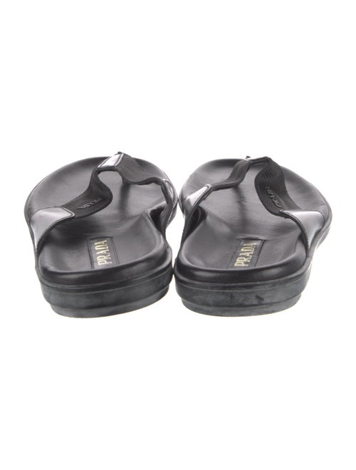 Prada Leather Flip Flops