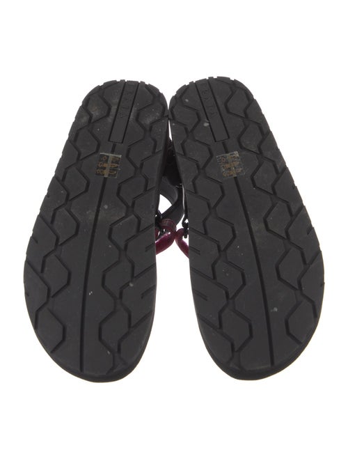 Prada Printed Slingback Sandals