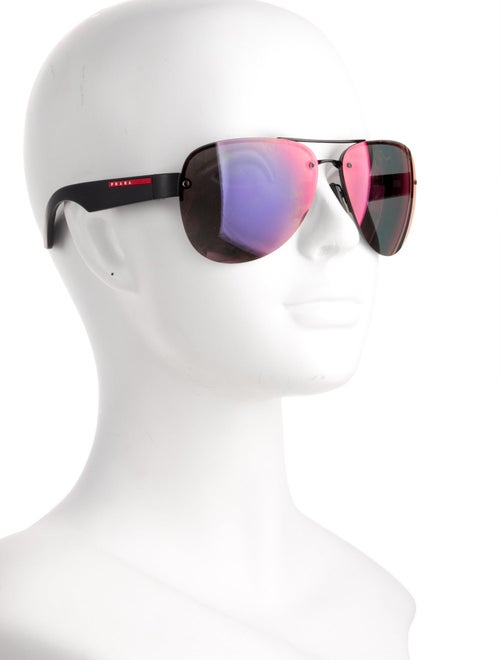 Prada Aviator Mirrored Sunglasses