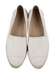 Prada Leather Whipstitch Trim Espadrilles