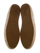 Prada Leather Whipstitch Trim Espadrilles