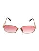 Prada Square Tinted Sunglasses