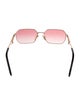 Prada Square Tinted Sunglasses
