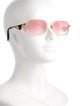 Prada Square Tinted Sunglasses