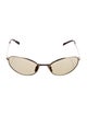 Prada Cat-Eye Tinted Sunglasses