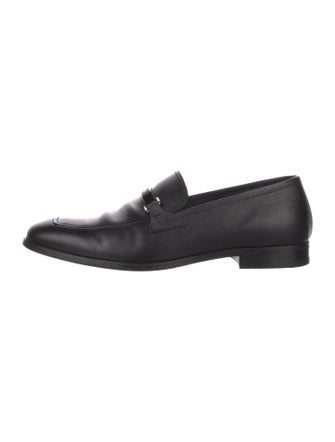 Prada Saffiano Leather Dress Loafers