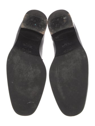 Prada Saffiano Leather Dress Loafers
