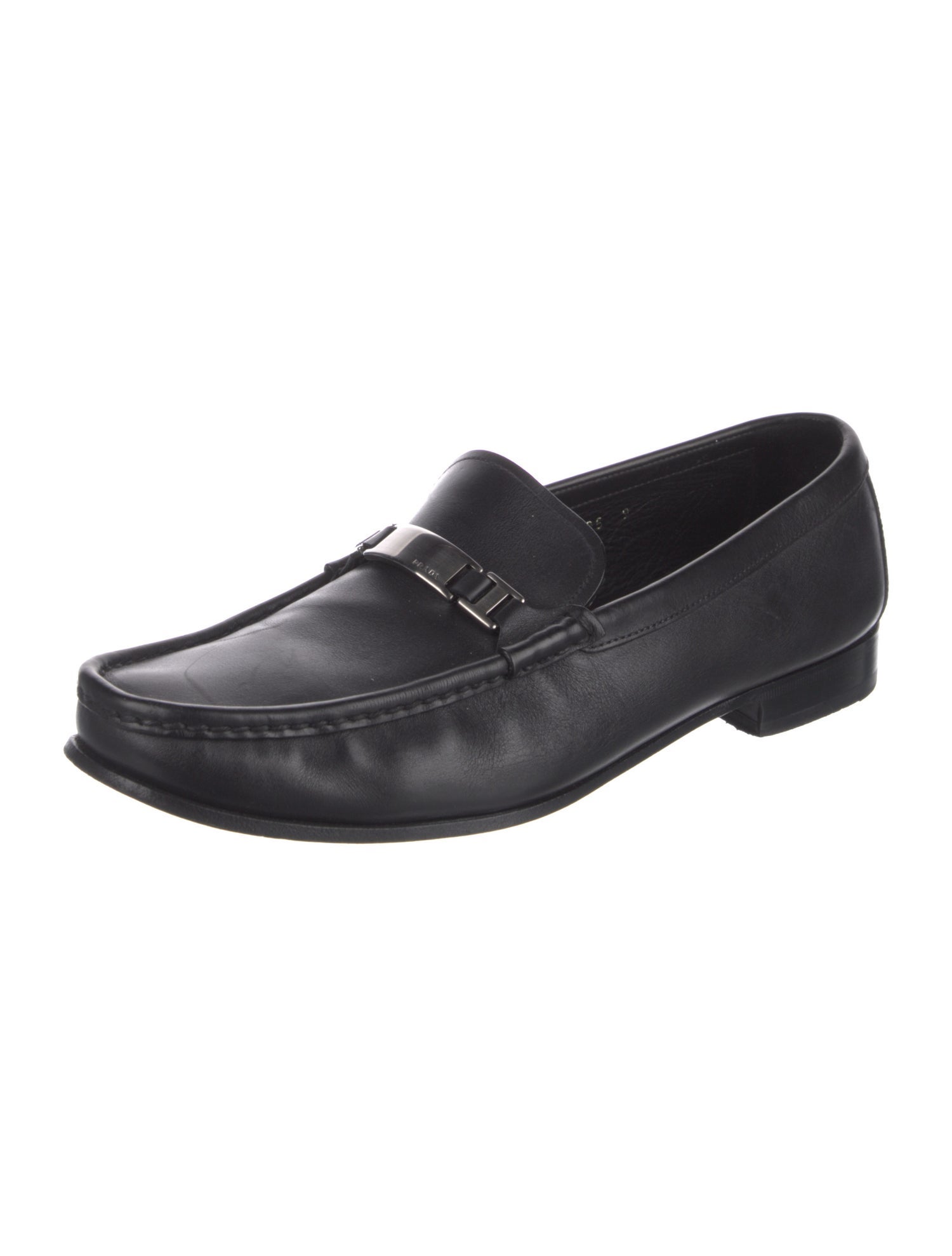 Prada Vintage Leather Dress Loafers