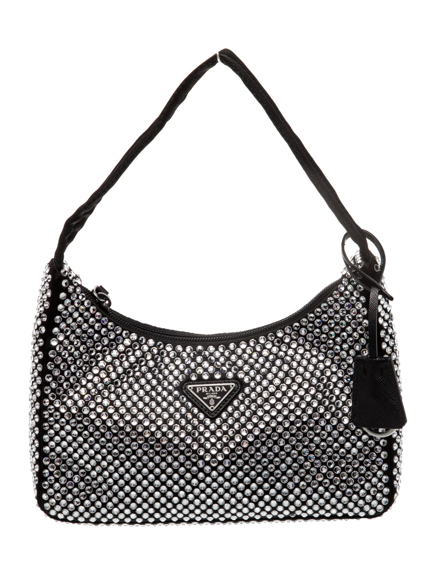 Prada Enameled Metal Triangle Re-Edition 2000