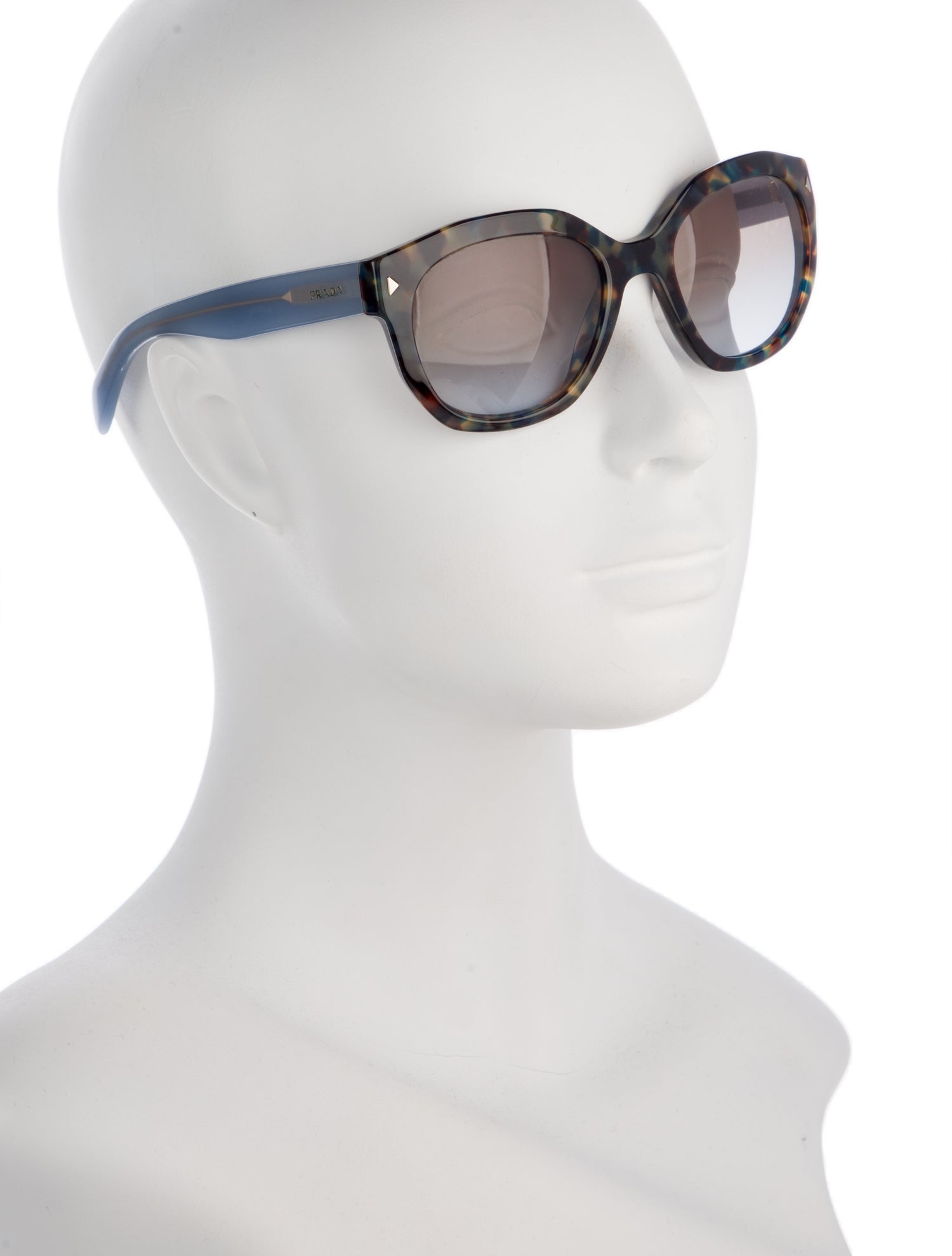 Prada Cat-Eye Tinted Sunglasses