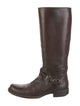 Prada Leather Riding Boots
