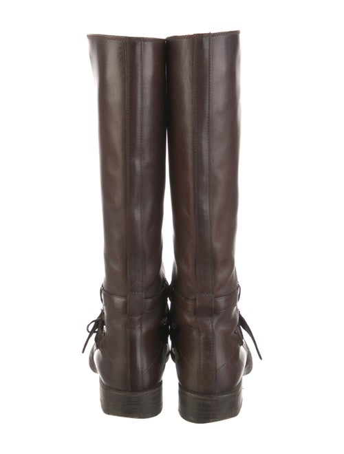 Prada Leather Riding Boots