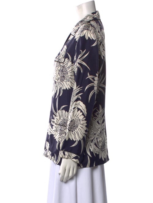 Prada 2014 Silk Button-Up Top