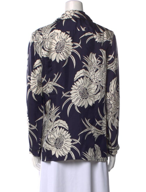 Prada 2014 Silk Button-Up Top