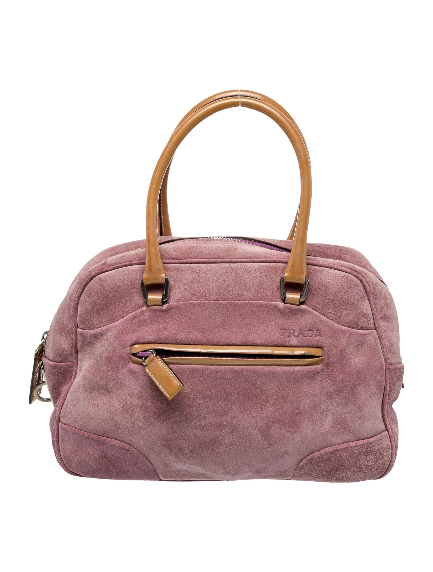 Prada Scamosciato Suede Bauletto